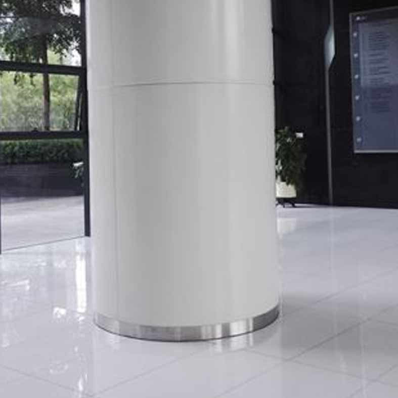 stainless steel round skirting